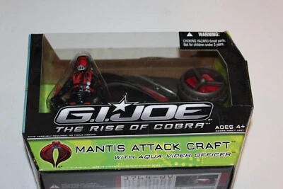 SELLADO Gi Joe Rise of Cobra Mantis Attack Craft Aqua-Viper Objetivo Excl Nuevo en Paquete en Paquete Foto 1 de 4