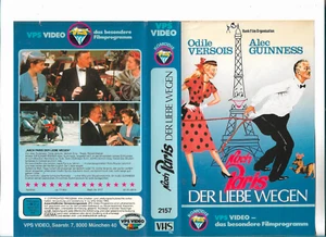 NACH PARIS DER LIEBE WEGEN / VHS / VPS VIDEO / PAL - Bild 1 von 1
