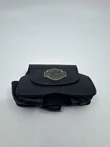 Vintage Harley Davidson Leather MOBO Bar & Shield Phone Case Beeper Holder - Picture 1 of 4