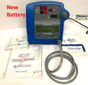 GE Dinamap Pro 100 DP Vital Signs Monitor Blood Pressure NIBP BP Cuffs Printer - Picture 1 of 8