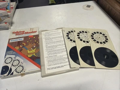 Talking View-Master Cartridges 3-D Scooby Doo Tested Works Great Shape - Image 1 of 4