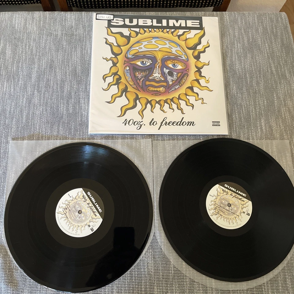 2021 US Sublime 40oz. To Freedom 2xLP Black Vinyl Reissue - Image 1 of 1