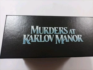 Magic Murders At Karlovy Manor Set Sammelkarten Spiel Selten Englisch Karten - Bild 1 von 9