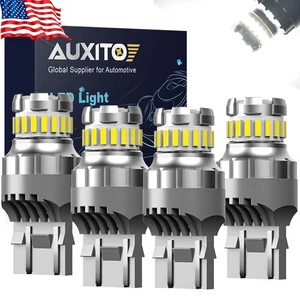4x AUXITO 7440 7441 Bombilla Blanca Fría LED Respaldo Luces Inversas 6500K 7443 Brillante - Imagen 1 de 8