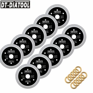 Hoja de sierra turbo diamante 10 piezas 85 mm rueda disco azulejo mármol porcelana 5/8-11 - Imagen 1 de 8