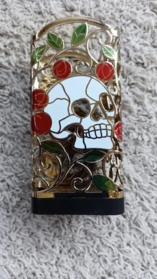 Bath & Body Works SKULL Pumpkin Foaming Soap Holder Sleeve HALLOWEEN 2023 EUC - Image 1 of 4
