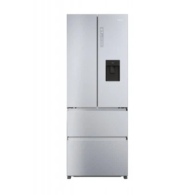 HAIER HFR5719EWMG FRIGORIFERO COMBINATO 444 LT NO FROST CLASSE E  SILVER  - Immagine 1 di 4