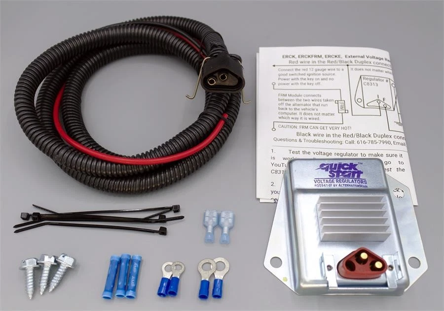 DODGE,CHRYSLER, JEEP EXTERNAL REGULATOR KIT, NO FRM FINNED VOLTAGE REGULATOR - Image 1 of 4
