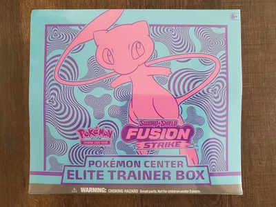Pokémon FUSION STRIKE Pokemon Center Elite Trainer Box ETB SEALED - Image 1 of 4