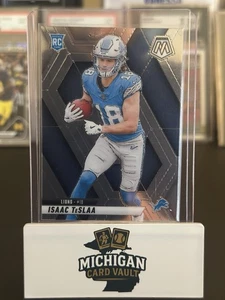 2025 Panini Mosaic Isaac Teslaa #319 (RC) Detroit Lions Football - Picture 1 of 2