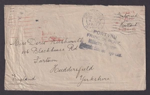 NETHERLANDS 1915, POW Prisoners of war cover from Groningen WWI - Picture 1 of 3