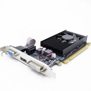 Video Card Nvidia Geforce Gt 210 1GB GDDR3 Low Profile SFF Double Bracket LP - Picture 1 of 4
