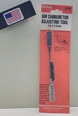 Herramienta de ajuste de carburador GM KD Tools 2776 C-4 nuevo stock antiguo herramienta Danaher EE. UU. Foto 1 de 4