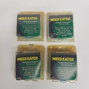 Weed Eater Replacement Spool #952-701589, 40', .08" Diameter Lot of 4, New - Picture 1 of 4