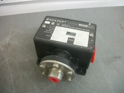 ASHCROFT PRESSURE SWITCH B420S 60PSI 500PSI PROOF NOB - Image 1 of 3