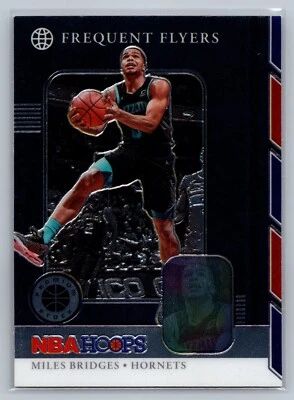 2019-20 NBA Hoops Premium Stock Miles Bridges Frequent Flyers #5 Hornets - Image 1 of 2