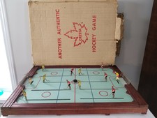 Table Hockey In Vintage Manufacture Board Traditional Games For
