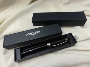 Longines Swissl Watch Co. Werbekugelschreiber ~ schwarze Tinte ~ mit Box - Bild 1 von 13