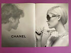 Publicité Chanel 2009 printemps été lunettes soleil presse collection décoration