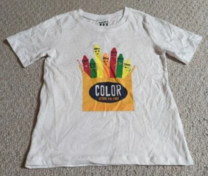 Maximus Rex Boys Size 4T White 100% Cotton Short Sleeve Graphic T Shirt 24 - Picture 1 of 5