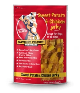 Savory Prime Sweet Potato & Chicken Jerky Dog Treats - 8 oz - Picture 1 of 1