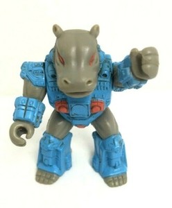 Vintage 1987 Hummungus Hippo Battle Beasts #32- Hasbro Takara Tomy Figure