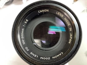Canon FD 100-200mm 1:5.6 Zoom Lens Good Condition Read - Picture 1 of 3