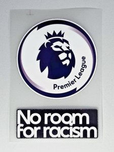 2020-2021 EPL Premier League Patch Badge & No Room for Racism (Player Size)