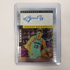 Bogdan Bogdanovic Auto 2022-23 Flux Atlanta Hawks