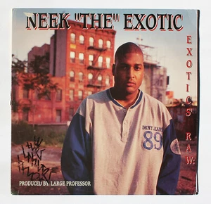 Neek The Exotic – Exotic's Raw LP + SIGNATURE LARGE PROFESSOR - Picture 1 of 5