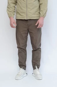 OrSlow Men's Brown Cotton Light Pants Trousers Size S-M Made in Japan - Picture 1 of 12