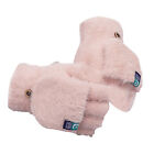 1 Pair Winter Mittens Soft Portable Protective Lady Winter Gloves Thick