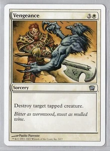 1x Vengeance - MTG Core Set 8th Edition - Near Mint - Foto 1 di 1