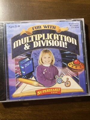 Fun With Multiplication And Division 2006 Selectsoft Publishing CD-ROM Sealed - Image 1 of 4