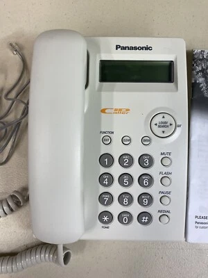 Panasonic KX-TSC35suw 1- Line Corded Phone, Caller ID / Call Waiting Working - Image 1 of 4