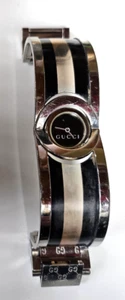 Vintage GUCCI Twirl Edelstahl Uhr Swiss - Made - For Parts - Non-working - Bild 1 von 7