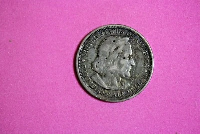 ESTATE FIND 1893 - Columbian Expo Commemorative Half Dollar!!  #K3115 - Image 1 of 2