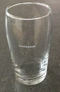 VINTAGE SWISSAIR GLASS FROM 1976