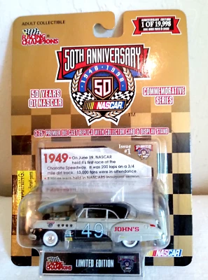 1949 - Campeones de carreras de autos del 50 aniversario de Nascar - Edición #1 Die Cast 1,64 Foto 1 de 2