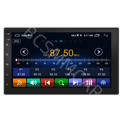 7in Touch Screen Car Radio Stereo GPS Navi Bluetooth Player 1+16G WIFI/FM/AM/RDS - Image 1 of 4