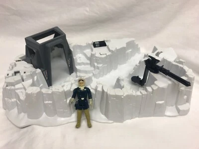 1980 Star Wars Hoth Imperial Attack Base Juego (Incompleto) con Hoth Han Solo Foto 1 de 4