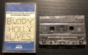 Buddy Holly The Crickets 20 Golden Greats (1978 MCA Records) Cassette Tape - Picture 1 of 2