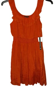 AS YOU WISH ORANGE SUNDRESS WOMEN SIZE SMALL NWT - Picture 1 of 2