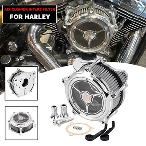 Filtro de admisión gris filtro de aire para Harley Electra Street Road Glide Ultra FLTRU - Imagen 1 de 12