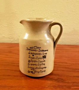 Brocca Batter Moira Pottery England misura 6" cuori fiori fattoria - Foto 1 di 5