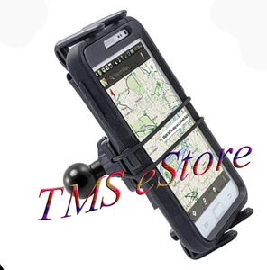 25mm17mm632 Motorcycle Handlebar Mount with 1"/25mm Ball for Samsung Galaxy S5&6 - Picture 1 of 3