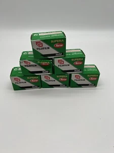 6x Fujicolor Fujifilm Superia 1600 Farbfilm 24x36mm 24 EXP. ABGELAUFEN 2005 Neu - Photo 1/6