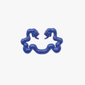 Navy Snake MLB Logo Pin - Picture 1 of 3