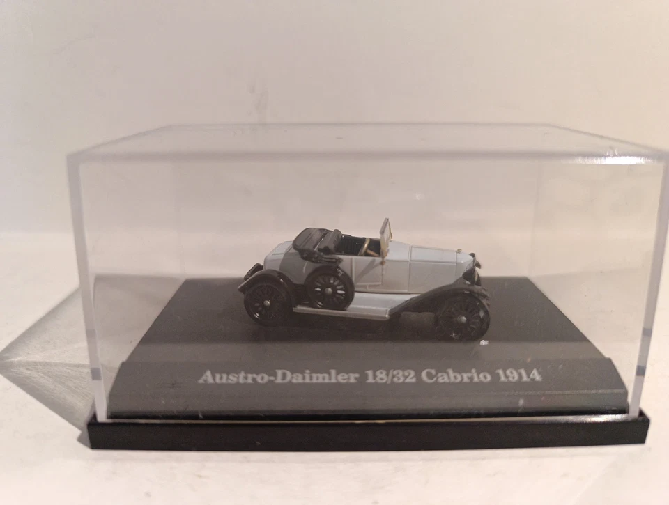 Busch/Masterpiece 99 87015, Austro-Daimler 18/32,offen, in vegilbter OVP,H0,1:87 - Bild 1 von 4