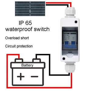 Solar Photovoltaic Cell Combiner Box/DC Circuit Breaker Switch/With Junction Box - Picture 1 of 52